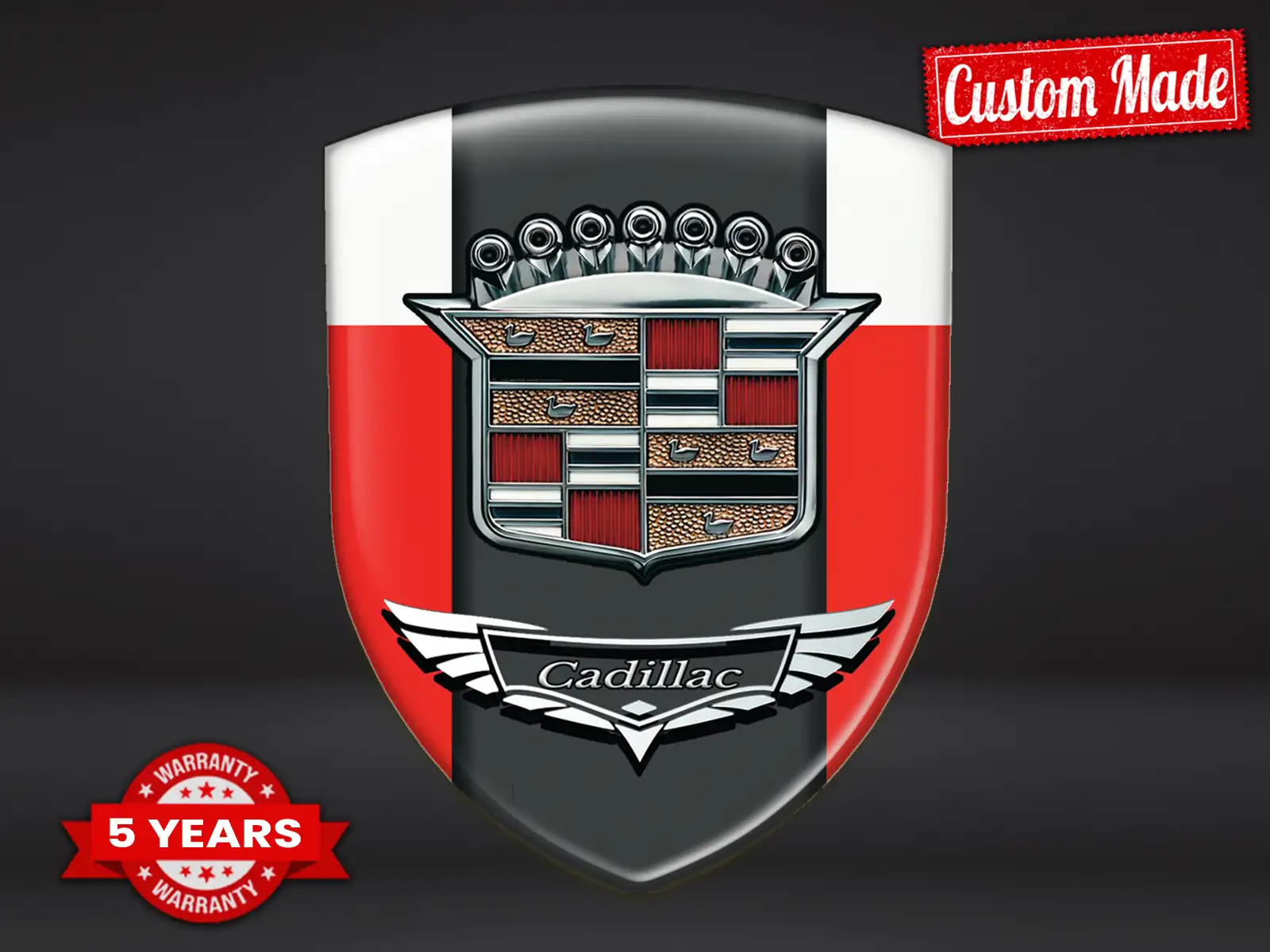 Cadillac Autoaufkleber Anpassbar Modern Professionell